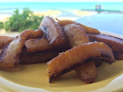 Hearty and sweet, don't miss Da Conch Shack's fried plantains.